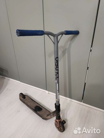 Oxelo mf 3.6 с рулем District и грипсами Ethic