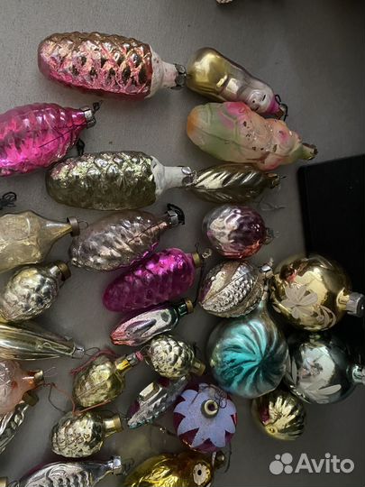 Елочные игрушки СССР