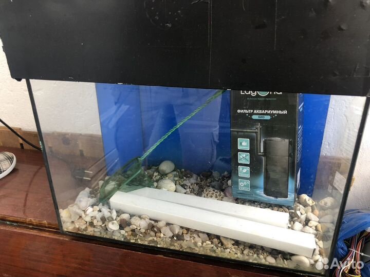 Аквариум с декором