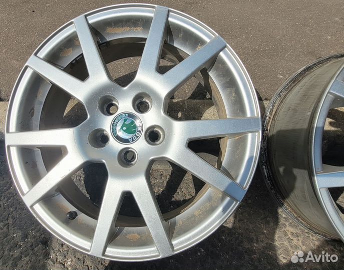 Оригинальные диски Skoda Octavia Spider R16