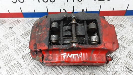 Суппорт тормозной задний левый volkswagen touareg