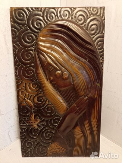 Панно чеканка 