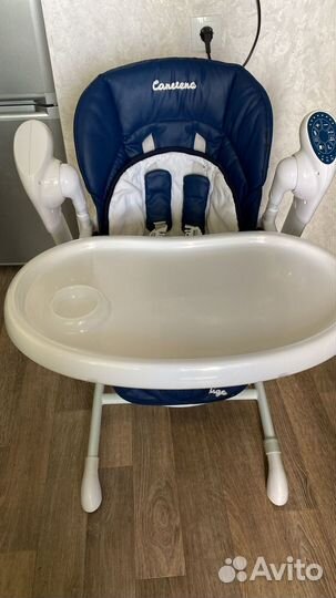 Детский стульчик для кормления качели