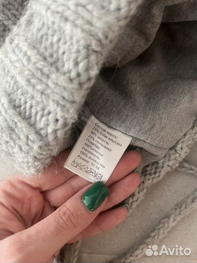 Комплект шапки, варежки (4-7 лет)