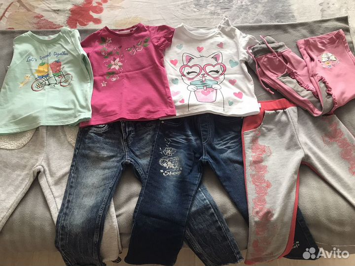Вещи пакетом на девочку 92 - 98 р