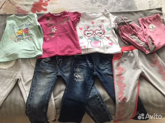 Вещи пакетом на девочку 92 - 98 р
