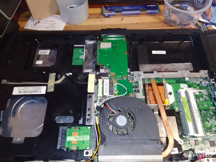 Ноутбук asus K50AB на востановление