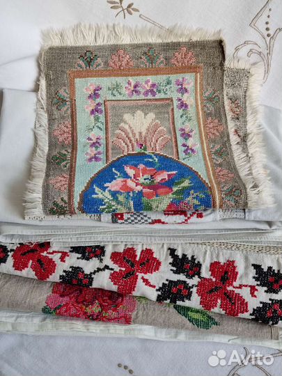 Вышивка, кружево винтаж