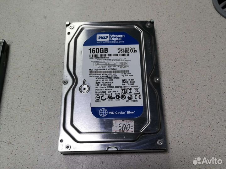 HDD 80GB и 160GB