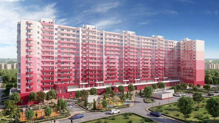 3-к. квартира, 67,5 м², 7/14 эт.