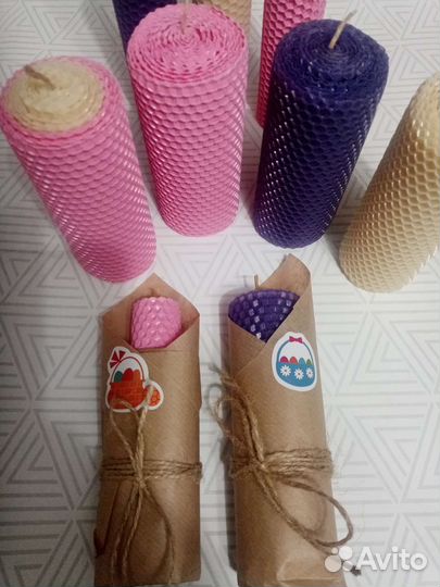 Свечи из пчелиного воска