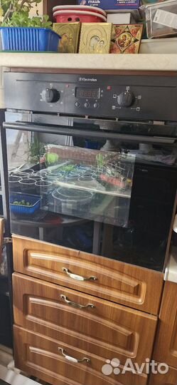 Газовый духовой шкаф electrolux