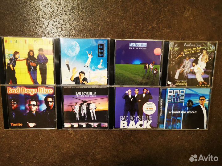 Blue System, Bad Boys Blue, Boney M CD диски