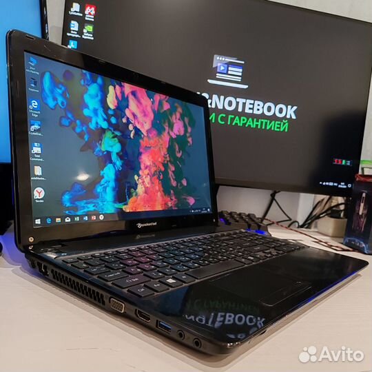 Мощный ноутбук SSD/HDD озу16гб 2видеокарты