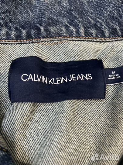 Джинсовая куртка Calvin klein