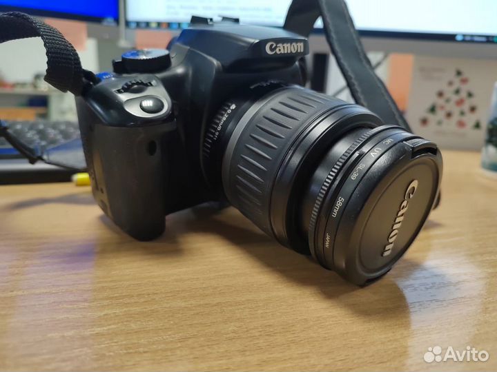 Фотоаппарат Canon EOS 400D + вспышка, полный компл