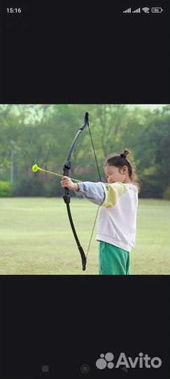 Детский лук со стрелами