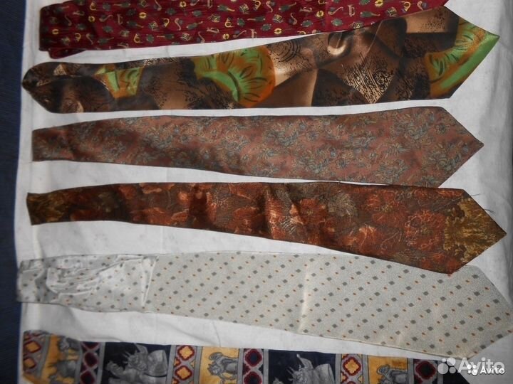 Галстуки Париж Италия фирменные