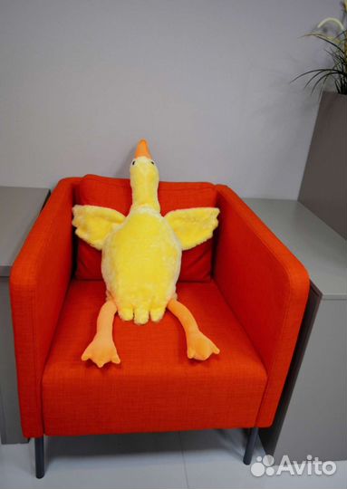 Плед-подушка-игрушка 3 в 1 Гусь-обнимусь, 95см