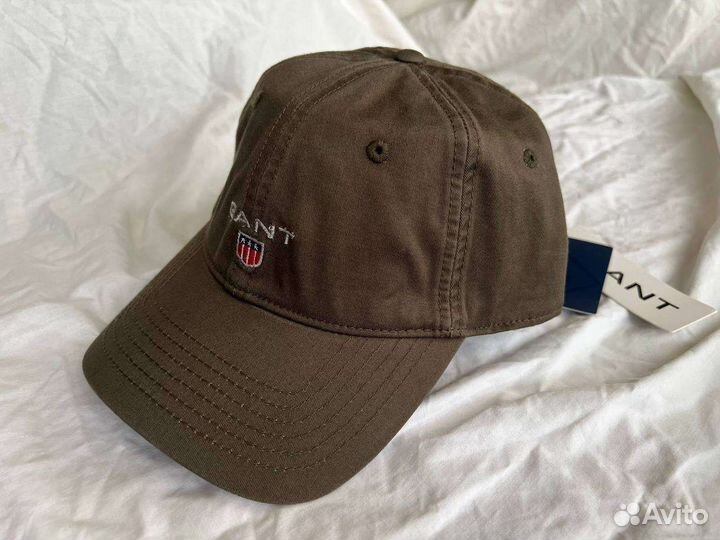 Кепка бейсболка Gant хаки новая