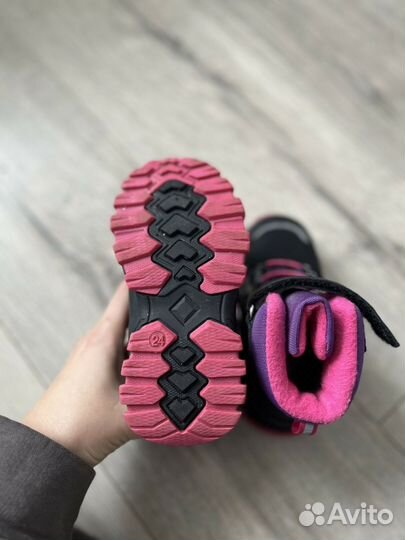 Ботинки демисезонные для девочки 24 размер