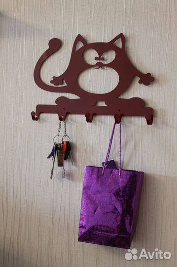 Вешалка кот