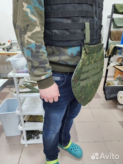 Напашник с кевларом от производителя с 24 слоями