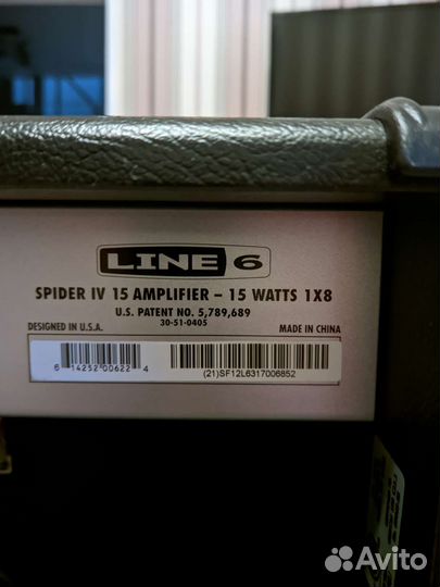 Гитарный комбоусилитель Line 6 spider IV 15