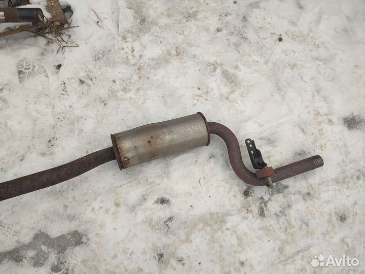 Глушитель Vw Passat b6 1.4tsi