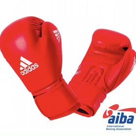 Перчатки боксерские aiba красные aibag1