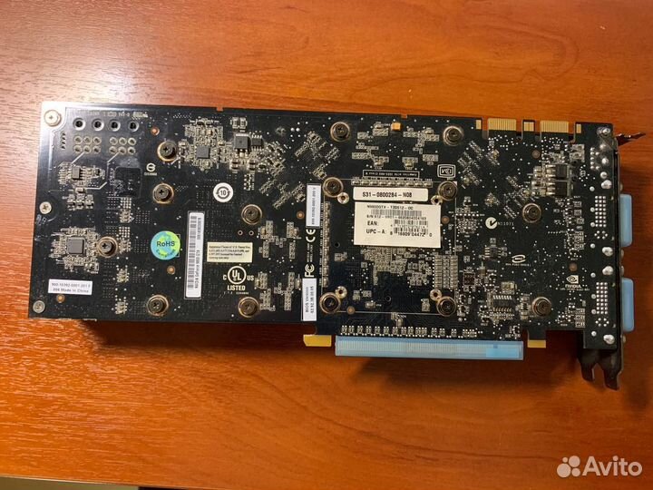 Видеокарта MSI GTX9800