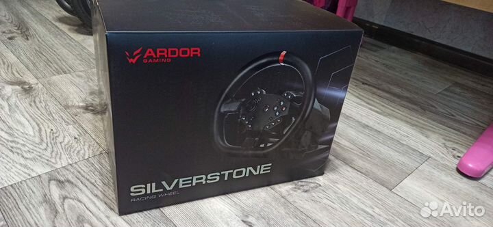 Игровой руль ardor gaming silverstone (Xbox, pc)