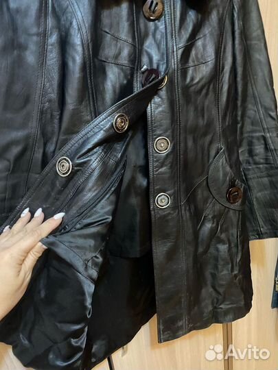 Куртка кожаная женская