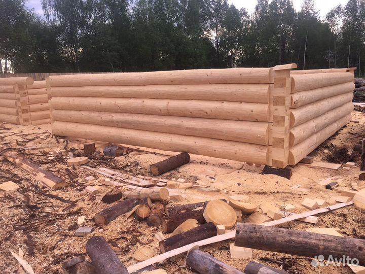 Изготовление срубов под заказ, стаж работы 20 лет