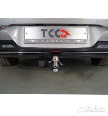 Фаркоп Genesis GV80 2020- крюк под квадрат