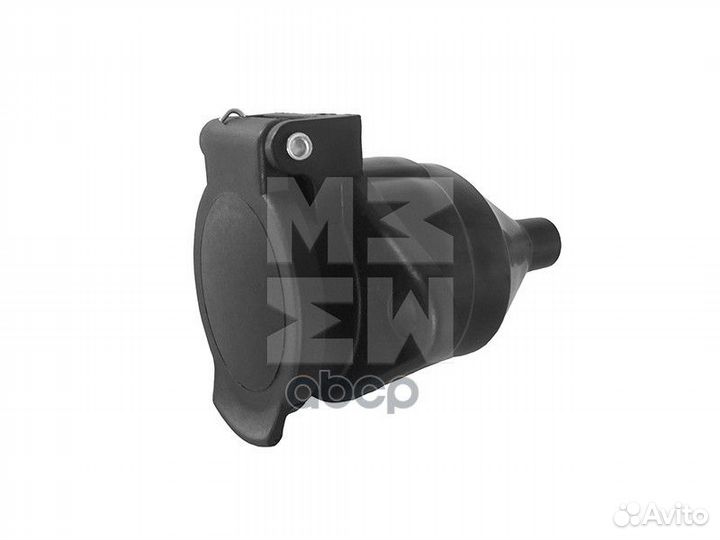 Розетка 7 полюсов, тип N, ISO 1185, пластиковый