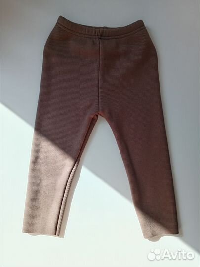 Леггинсы в рубчик 80