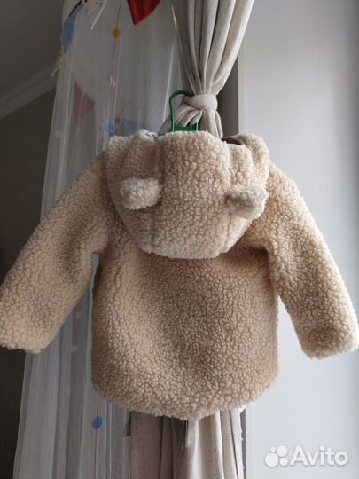 Куртка пушистая овечка букле 80