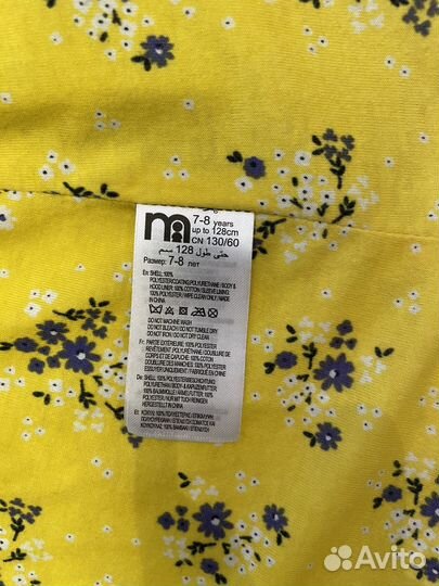 Плащ дождевик ветровка mothercare 128