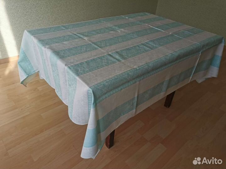 Скатерть лен СССР новая