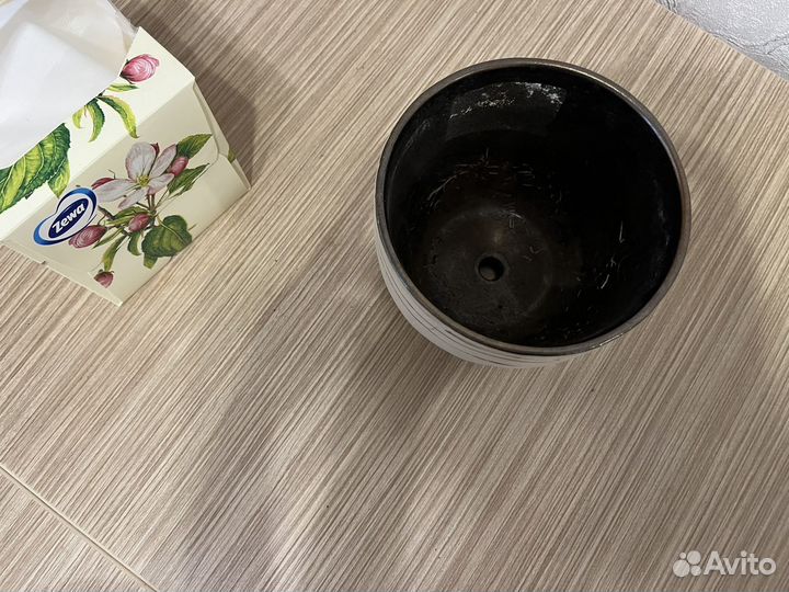 Кашпо для цветов керамика