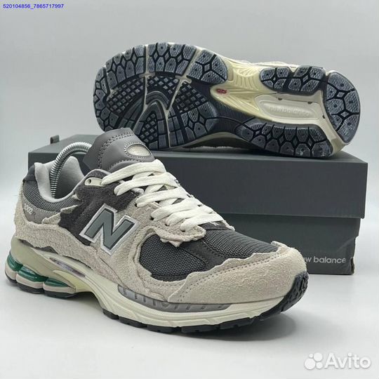 Кроссовки New Balance 2002R Grey (Арт.96522)