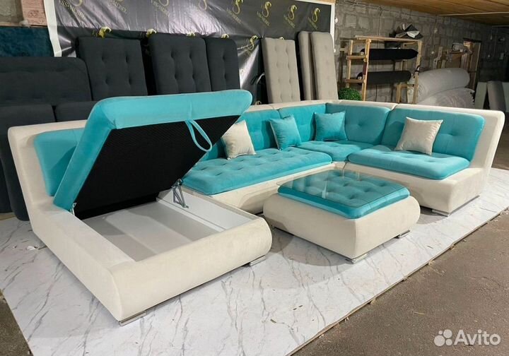 Диван угловой модульный в наличии Валенсия