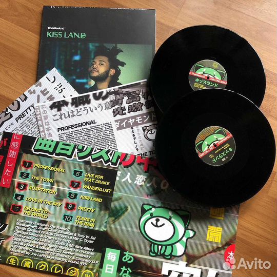 THE weeknd - Kiss Land 2LP deluxe винил new