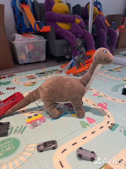 Мягкие игрушки IKEA динозавр