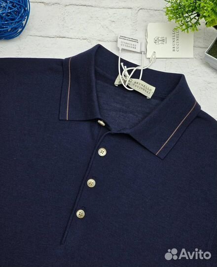 Поло мужское Brunello Cucinelli