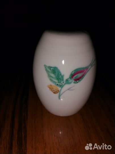 Прибор под соус или горчицу. Фарфор. Дулево