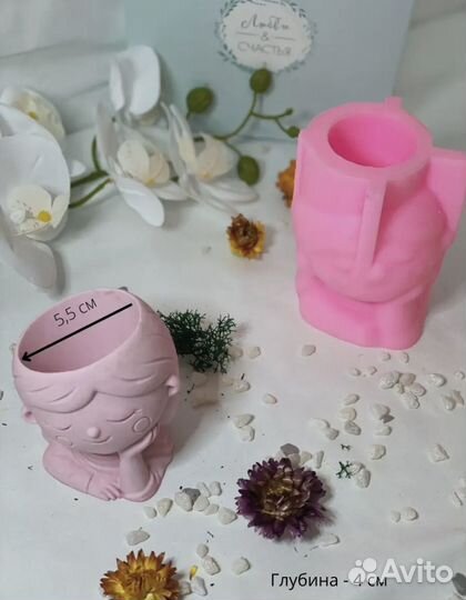 Молд для гипса и свечей