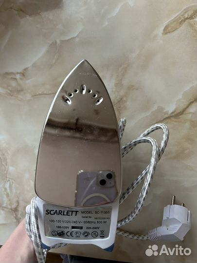 Утюг новый scarlett