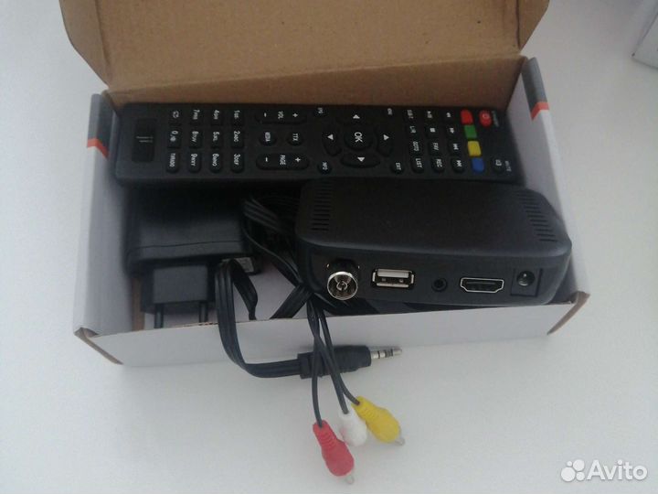 Приставка для цифрового тв на 20 каналов dvb-t2